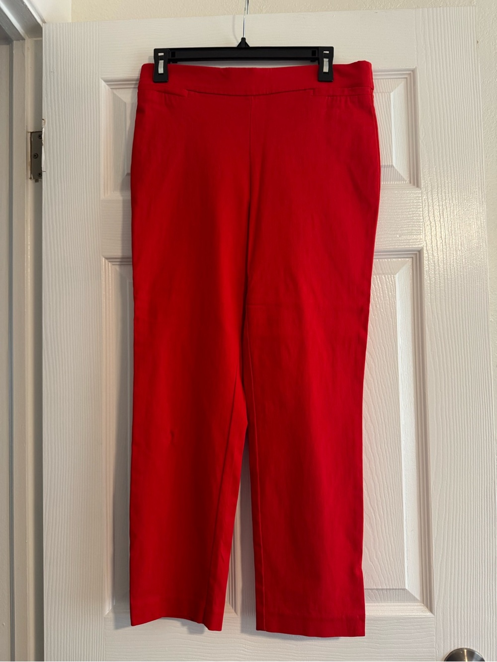 Counterparts Bright Red Straight-Leg Pull-On Pants